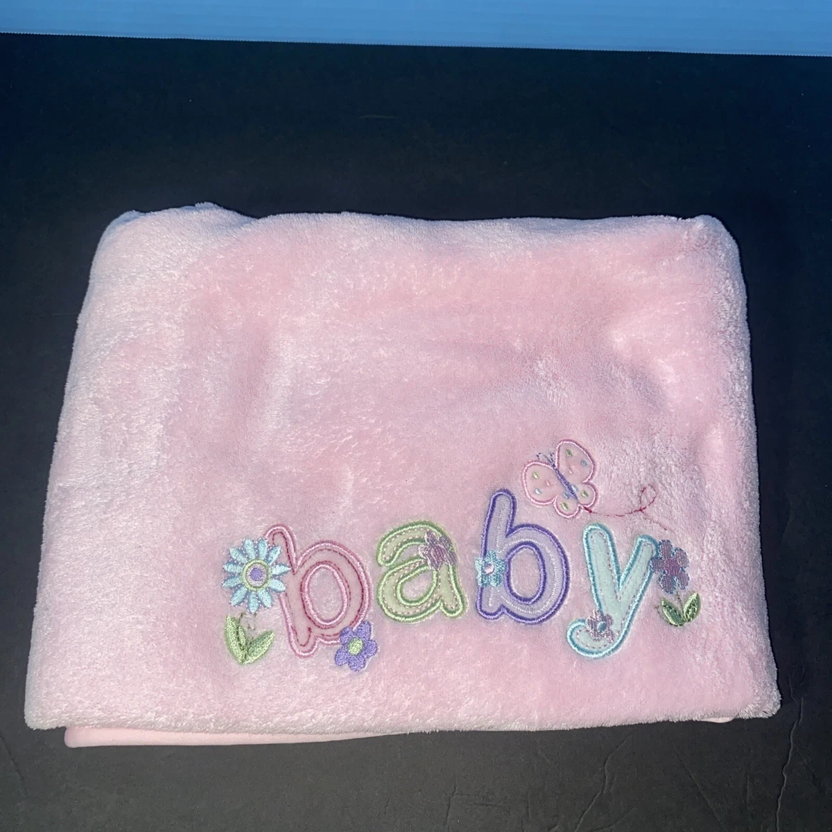 Embroidered baby lovey sale