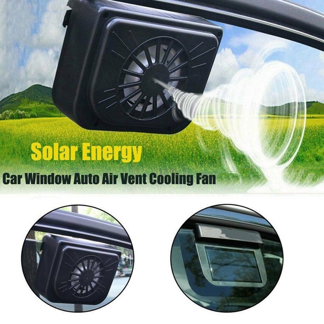 solar powered car window air conditioner