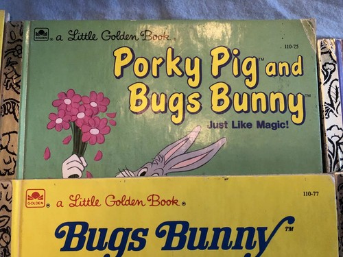 Lot of 6 Little Golden Books Bugs Bunny, Vintage - Picture 4 of 4