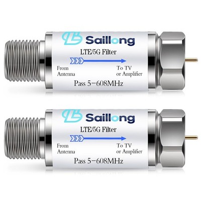 LTE Filter for TV Antenna, 4G 5G LTE Signal to Reduce Interference and Pixila