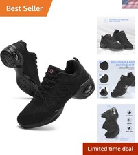 Comfortable Modern Dance Shoes for Women - Lightweight Air Cushion Sneakers