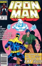 Iron Man #220 FN+ 6.5 1987 Stock Image