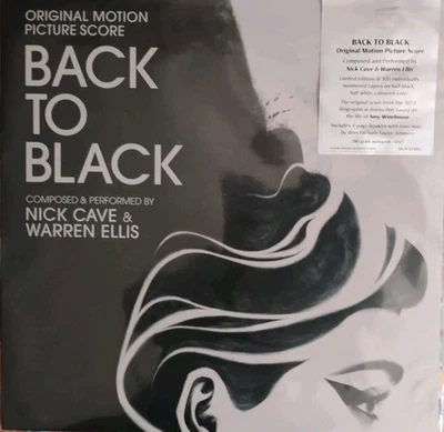 12" LP Vinyl Nick Cave Warren Ellis Filmmus. Back To Black numb. ed. - MOV000045