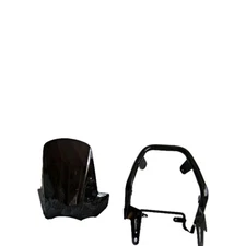 For Honda NAVI NVA110B Windshield Windscreen Deflector w Mount Bracket 2018-2023