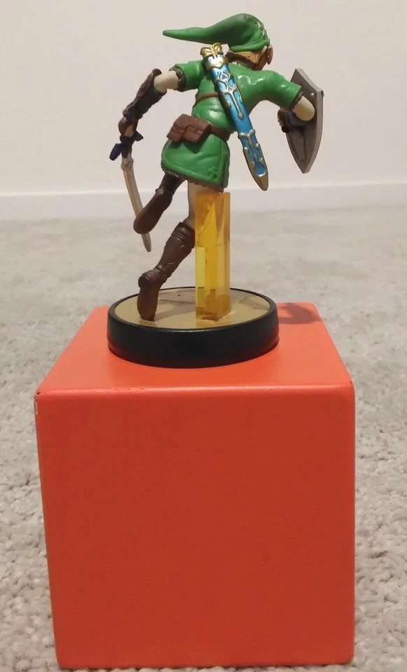 Link Amiibo Super Smash Bros 任天堂 Switch Legend of Zelda Wii U 3DS 获得 Epona — 第 3/4 张图片