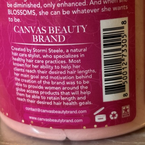 Canvas Beauty Full Bloom Infinitely Deep Conditioner 8oz Hair Care Treatment NEW - Picture 5 of 7