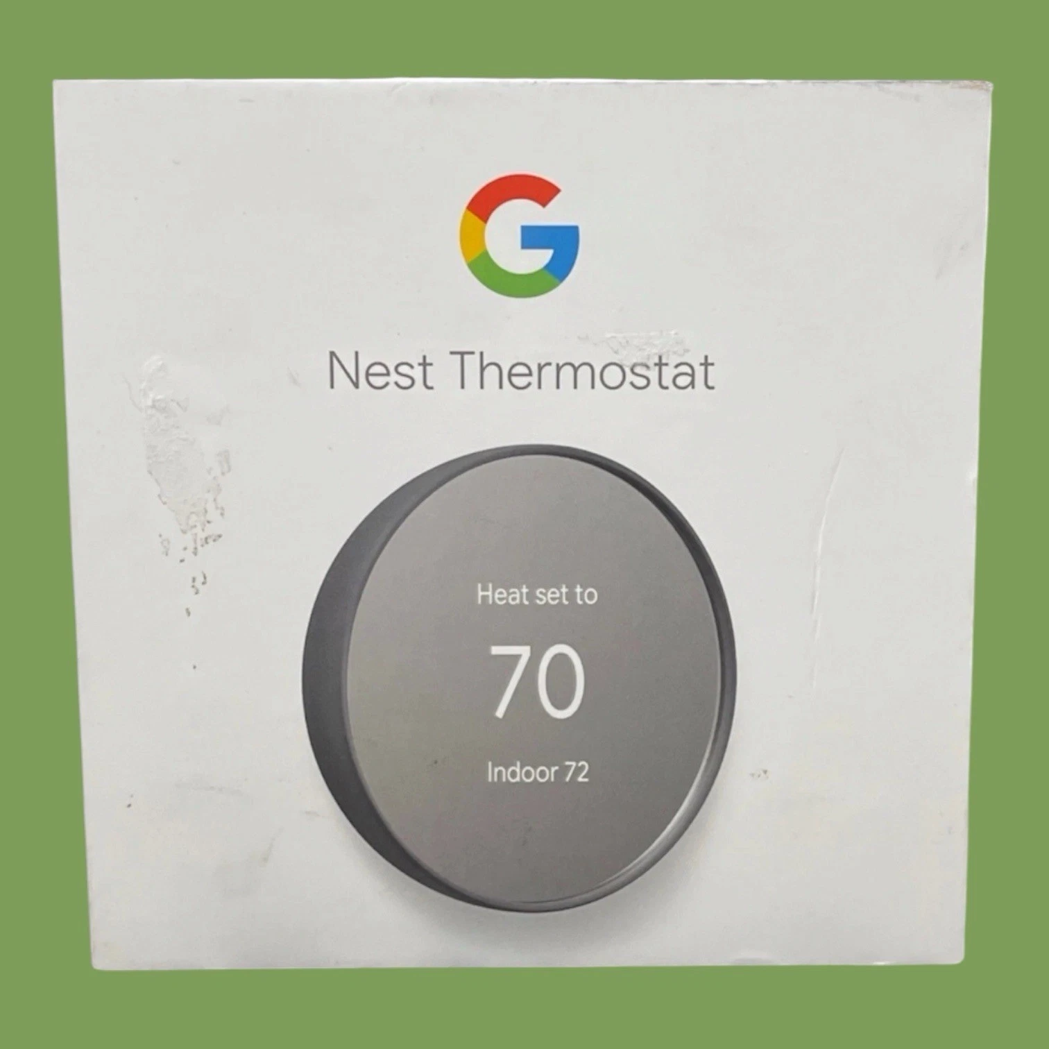 Google Nest Smart Programmable Thermostat, Charcoal - GA02081-US (JJ)