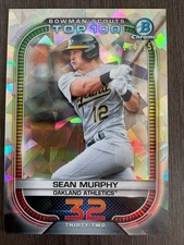 2021 Bowman Chrome Sean Murphy #BTP-32 Scouts Top 100 Atomic Refractor /150