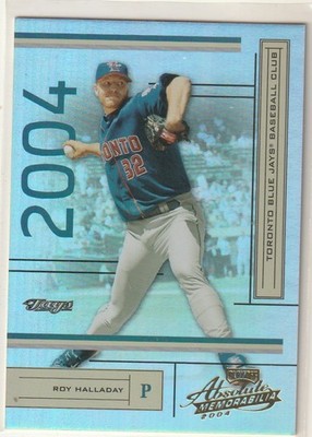 2004  ABSOUTLE  MEM.  ROY HALLADAY  1332/1349  NM/MT INV. 1,819