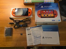 PS Vita PCH-2000 Console Neon Orange Color PSV Slim Great Condition
