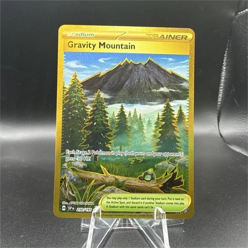 Pokémon TCG Gravity Mountain 250/191 SV08 Surging Sparks Hyper Rare Holo Eng
