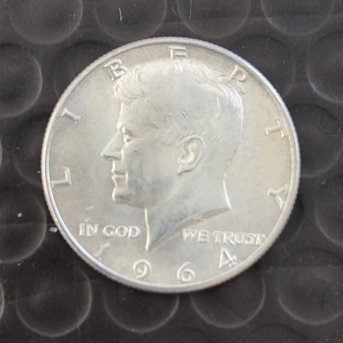 90% Silver 1964 D JFK Kennedy Half Dollar Brilliant Uncirculated (BU)