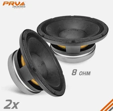 (2) PRV AUDIO 10MR1000 PRO 10” PRO SERIES CAR MID RANGE SPEAKERS 8Ω (1 PAIR)