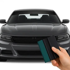 🔥 Premium Sun Visor Strip + FREE Squeegee - Self-Healing Vinyl - All Vehicles