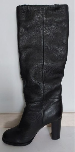 Gianvito Rossi Damenstiefel schwarz Leder 37,5 #1QCM