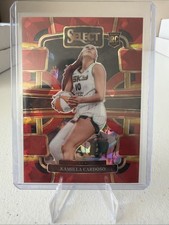 KAMILLA CARDOSO - 2024 Panini Select WNBA Concourse Red Ice Prizm Rookie #33 -RC