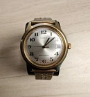 VTG Timex Marlin Hand-Winding Mechanical Watch Men Gold Tone Date 27820-10580