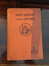 1942 Dave Dawson With the Air Corps Hardback The War Adventure Series USA Made