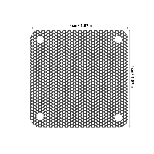 20 PCS Fan Guard Mesh Filter Screen Computer Case Fans Radiator Dust Cover - 第 2/12 張圖片