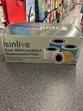 Isinlive Core 300/Core 300-P Replacement Filter 2 Pack Open Box NEW