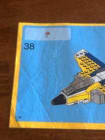 LEGO Creator Super Soarer #6912 Instruction Manual Only 1&2 (6060)