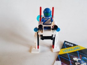 LEGO 6828 Twin-Winged Spoiler Sky Walker 100% complete incl instructions 1988 #2