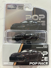 Pop Race 1:64 Toyota Darwin Pro Supra Enigma Exclusive Edition Black Diecast