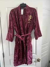 Pottery Barn Teen Harry Potter Gryffindor Velvet Robe Size Small Mono Lily