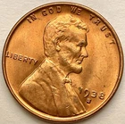 1938-S  Choice BU Uncirculated Red RD - Lincoln Wheat Cent ~ B731
