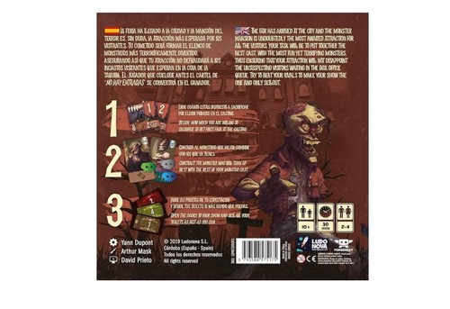 Monster Mansion Van DuPont 2020 Nuovo Sigillato Gioco Leggi Lido Nova Spooky Game - Foto 3 di 7