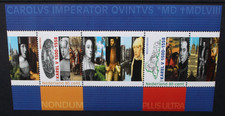 NETHERLANDS 2000 Holy Roman Emperor Charles V. SHEETLET. MNH. SG2001/2002.