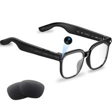 Smart Glasses Camera 8MP HD 1080P Video Real Time Translation Voice Audio Women