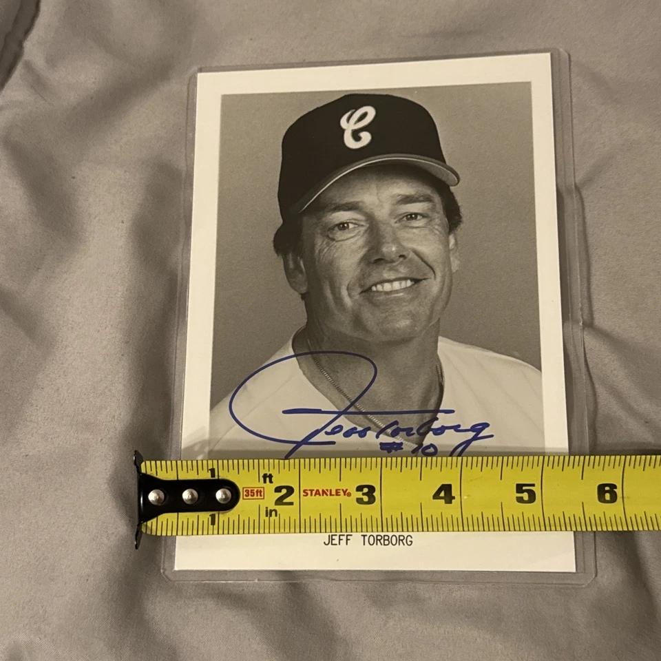 Chicago White Sox Jeff Torborg Autographed Picture 7.5X5.5 No COA - Image 4 of 4