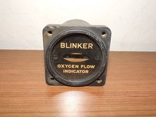WW2 Aircraft Blinker Oxygen Flow Indicator Gauge Delco Radio Div 1506523