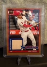 2026 Series 1 1991 Topps Baseball Relic Card Mike Trout Gold /50