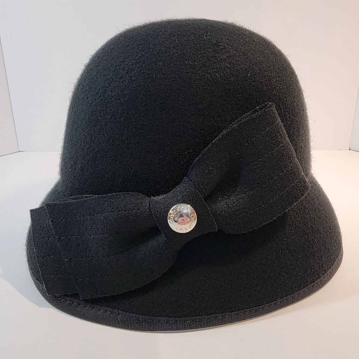 100% Wool Calvin Klein Hat Calvin Klein 100% Wool Cloche Hats for Women for sale | eBay main image 2