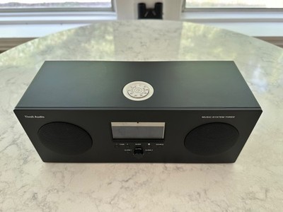 Tivoli Audio Music System Three Bluetooth AM/FM Radio Alarm Clock Tested Black