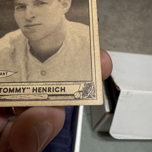 1940 Play Ball #4 Tommy Henrich New York Yankees 6xWSC 39.5WAR - Picture 3 of 10