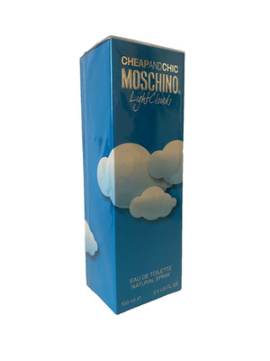 Cheap and Chic Light Clouds by Moschino 100 ml Eau de Toilette spray sealed box