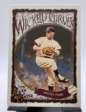 2025 Whitey Ford Topps Allen & Ginter #WC-33 Wicked Curves New York Yankees