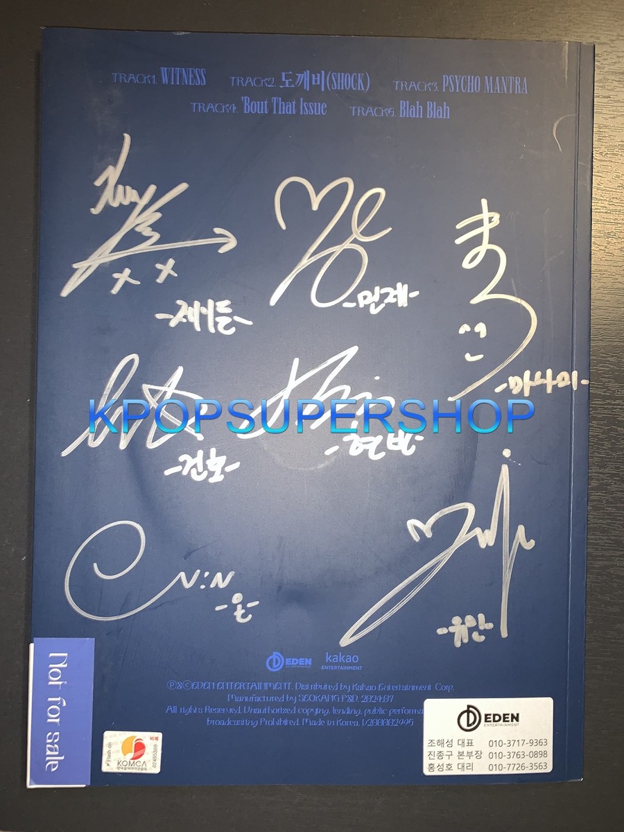 ALL(H)OURS WITNESS ジェイデン 제이든 サインポラ Genie Music ALL(H) OURS Allhours - 2nd Mini Album Witness CD
