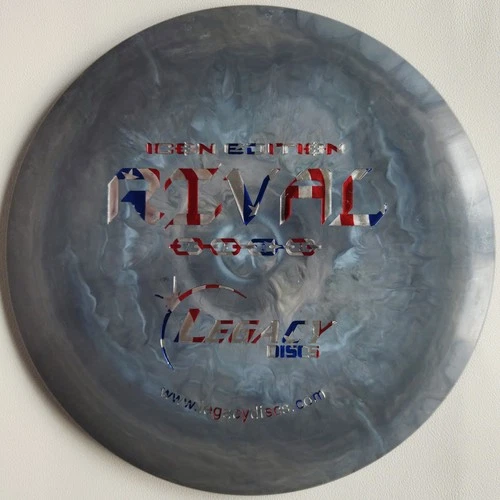 Legacy Discs Rival 169g *used Icon Edition Flag Stamp Disc Golf Fairway Driver