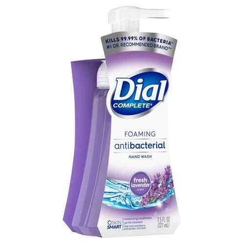 4 Pack-Dial Complete Antibacterial Foaming Hand Wash, Fresh Lavender, 7.5 fl oz - Image 2 of 4