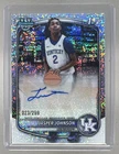 Jasper Johnson 2025 Bowman #CPA-JJ Speckle Refractor Chrome 1st RC Auto /299