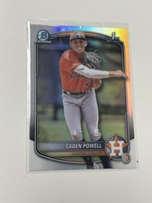 2025 Bowman 1st Chrome - Prospects Caden Powell #BCP-212 Refractor /499