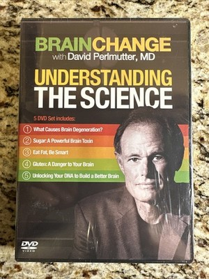 Brain Change With David Perlmutter MD Understanding The Science 5 DVD SET Sealed