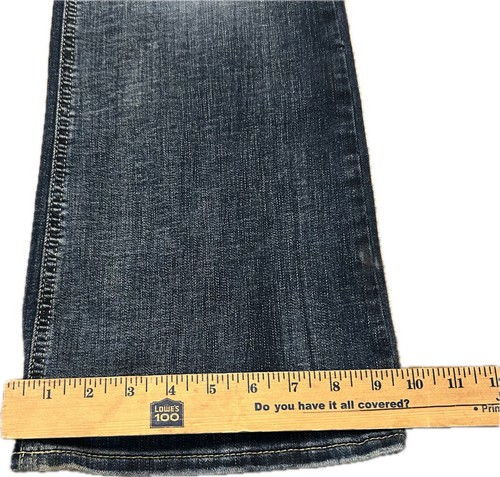 Silver Suki Mid Rise Bootcut Stretch Jeans Women's 33 33in Inseam Dark Wash - Picture 5 of 10
