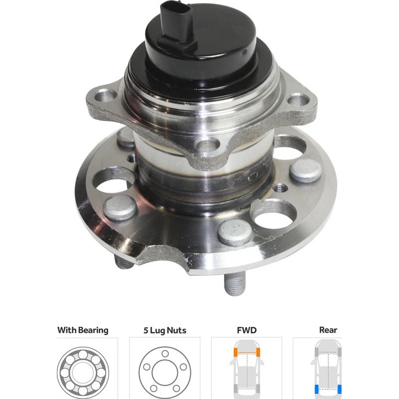 TrueDrive Wheel Hub For 2004-2010 Toyota Sienna - Image 2 of 4