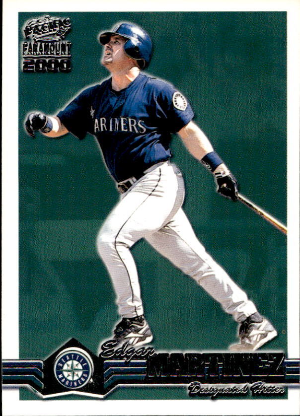 2000 Pacific Paramount #223 Edgar Martinez Ruby Baseball Card