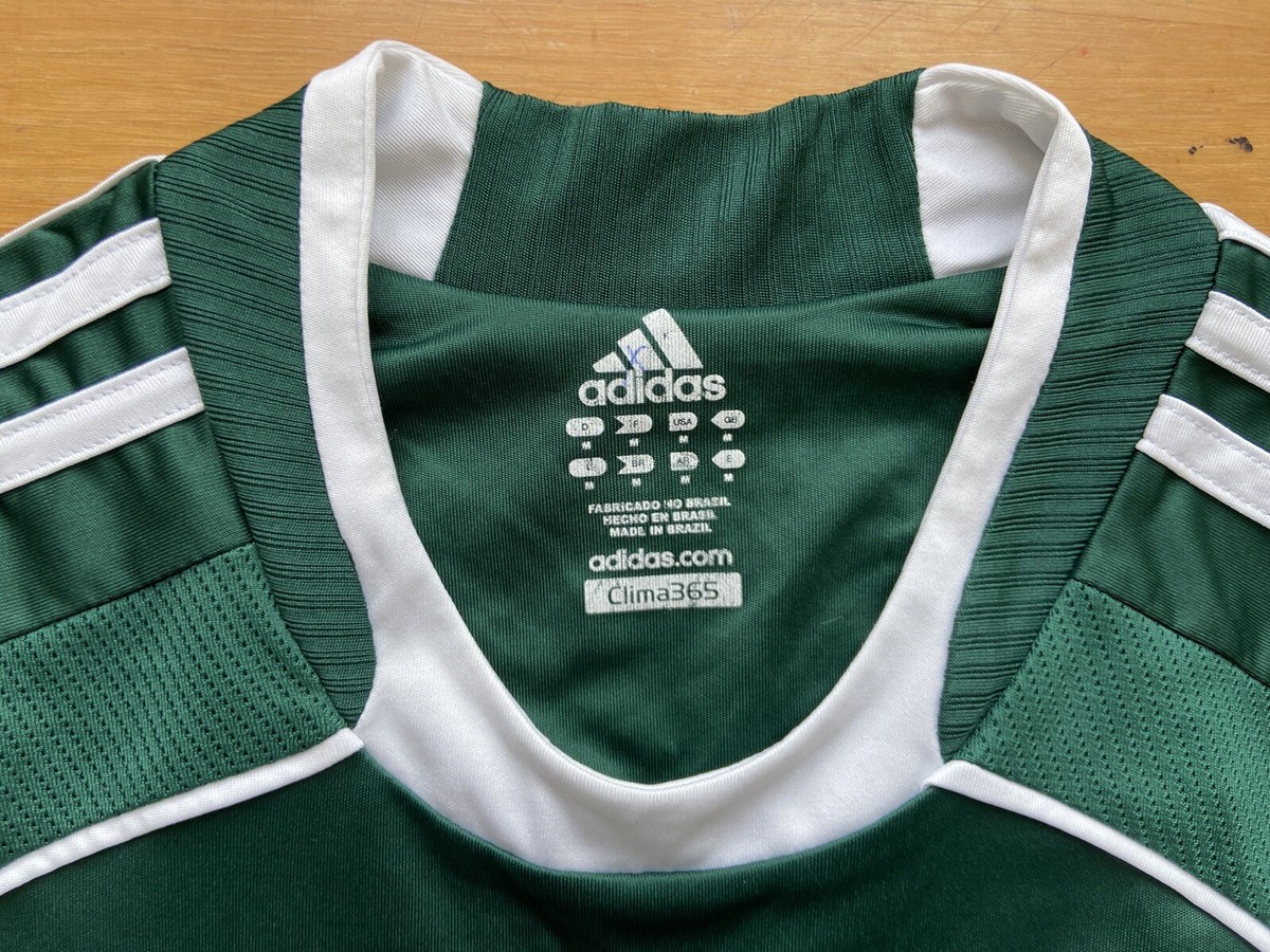PALMEIRAS 2008 2009 2010 HOME FOOTBALL SHIRT SOCCER JERSEY ADIDAS